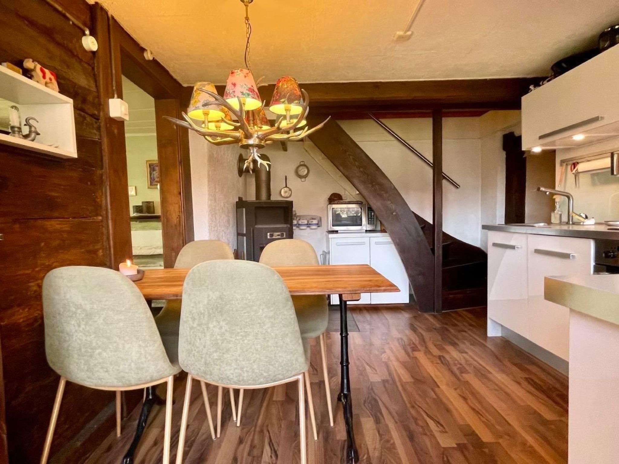 Photo of Chalet-Hausteil mit Garten im Dorfkern