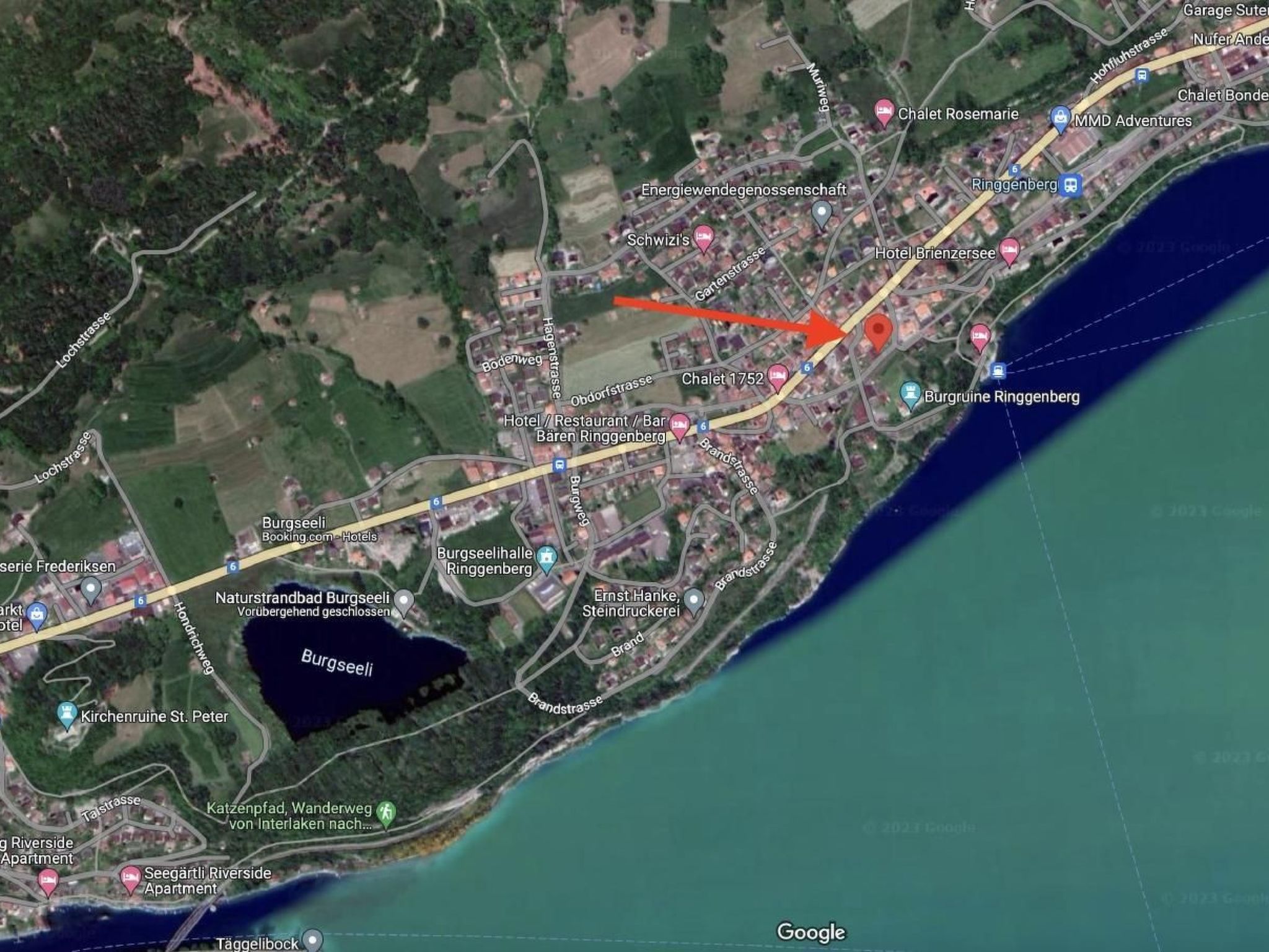 Photo of Chalet-Hausteil mit Garten im Dorfkern