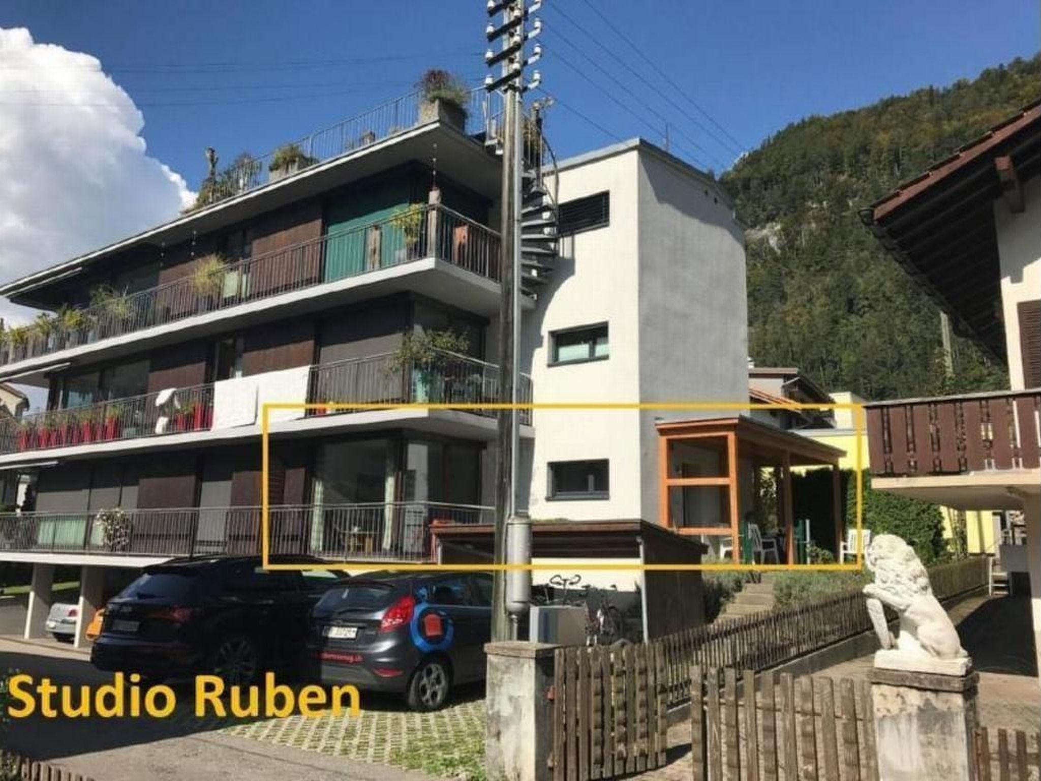 Studio Ruben 2-Bett Wohnung Apartment in Meiringen