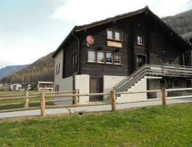 Chalet Talblick: knus chalet vlakbij skipiste en dorp Saas-Grund - thumbnail 2