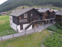 Chalet Talblick: knus chalet vlakbij skipiste en dorp Saas-Grund - thumbnail 3