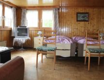 Chalet Talblick: knus chalet vlakbij skipiste en dorp Saas-Grund - thumbnail 6