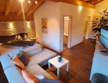 Modern appartement in Saas-Grund, direct aan de skipiste en bij het meer - thumbnail 2