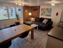 Modern appartement in Saas-Grund, direct aan de skipiste en bij het meer - thumbnail 3
