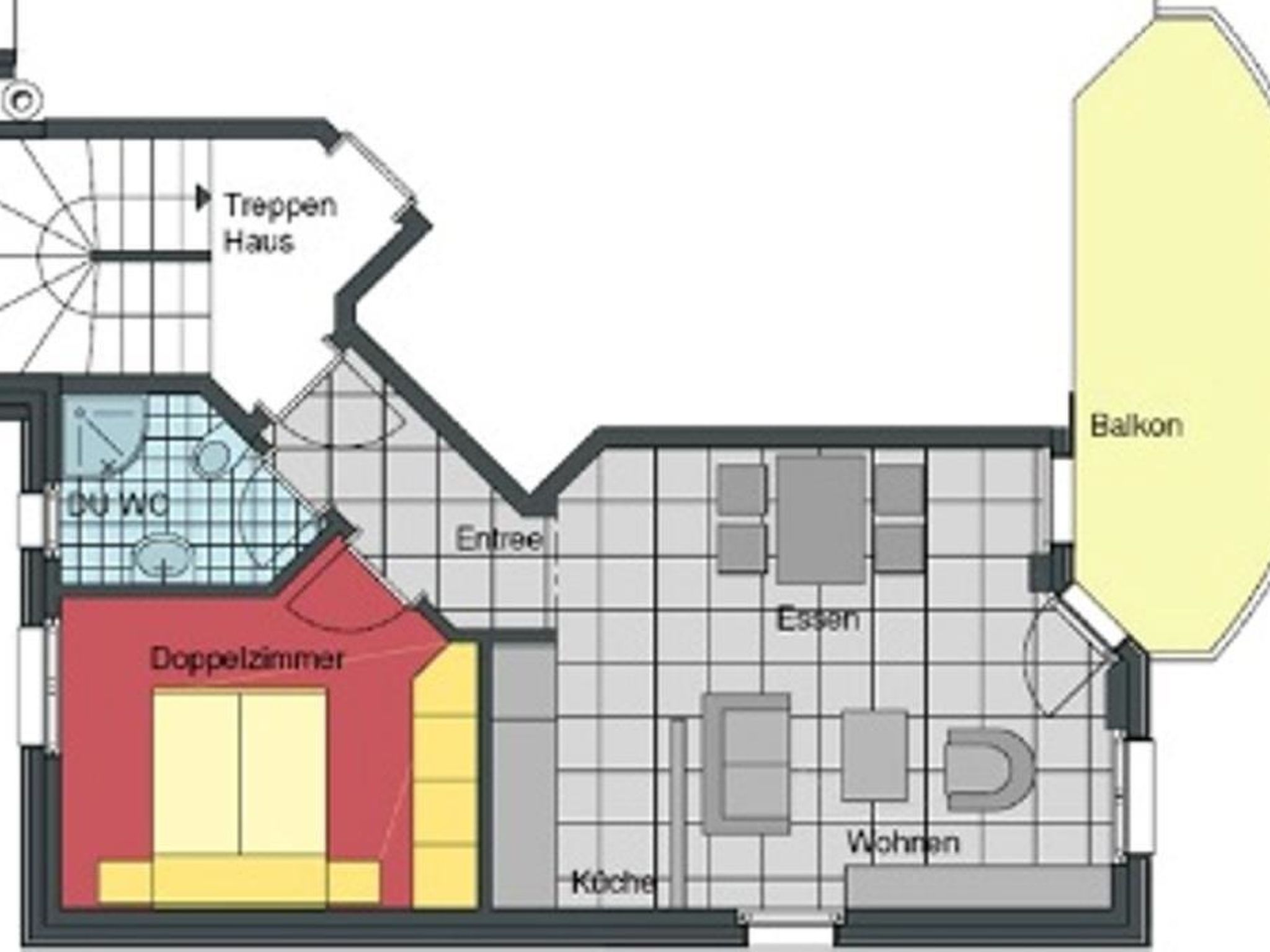 Haus Artemis Appartement/Fewo 4-Bettwohnung Nr. 50 - Binnen