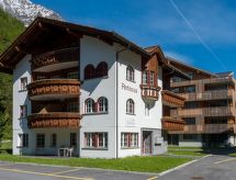 Casa Antares: Luxe duplex voor 10 personen met panoramisch uitzicht in Saas-Grund - thumbnail 1