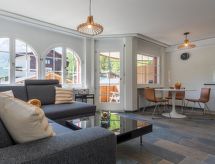 Casa Antares: Luxe duplex voor 10 personen met panoramisch uitzicht in Saas-Grund - thumbnail 5