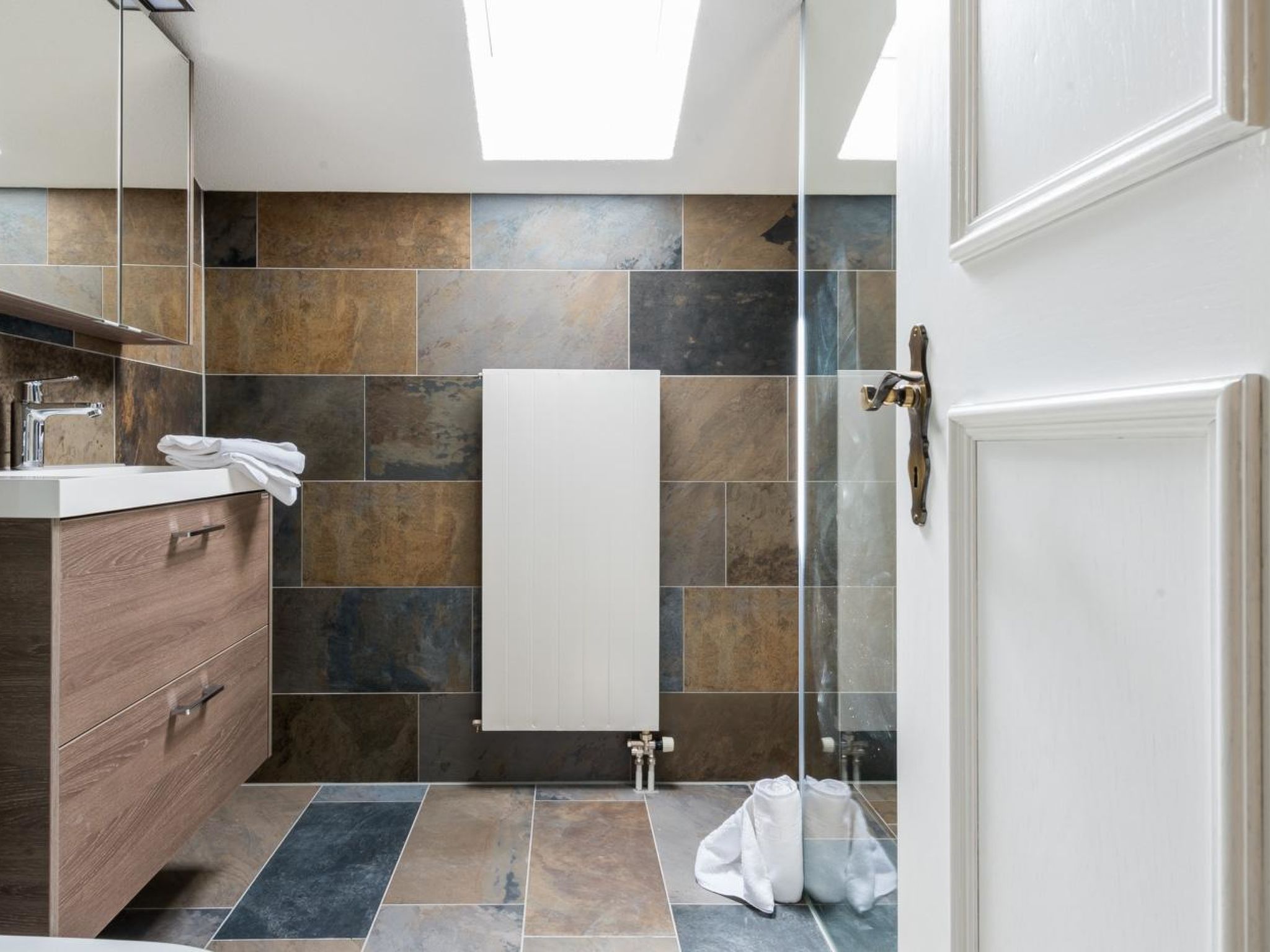 Casa Antares: Luxe duplex voor 10 personen met panoramisch uitzicht in Saas-Grund - foto 39