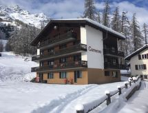 Zonnig 4.5-kamer appartement in Saas-Grund met panoramisch balkon - thumbnail 2