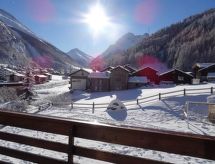 Zonnig 4.5-kamer appartement in Saas-Grund met panoramisch balkon - thumbnail 3