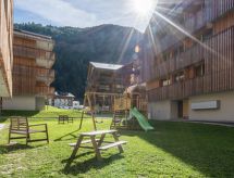 Modern 3-slaapkamerappartement voor 7 personen bij de piste in Saas-Grund - thumbnail 6