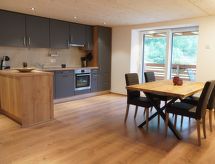 Ferienhaus Capricorn: Gerenoveerd Valais vakantiehuis in Saas-Grund met bergpanorama - thumbnail 5