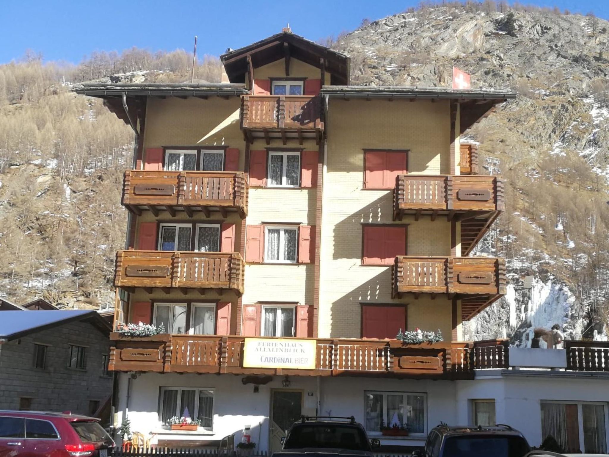 Allalinblick Appartement/Fewo 4. OG Bergseite