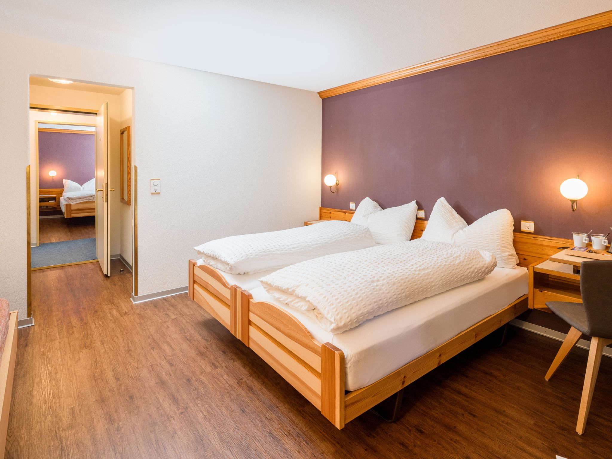 Ski-In-Ski-Out-Hotel Sport*** Doppelzimmer, Dusche, WC, Süd Doppelzimmer, Süd