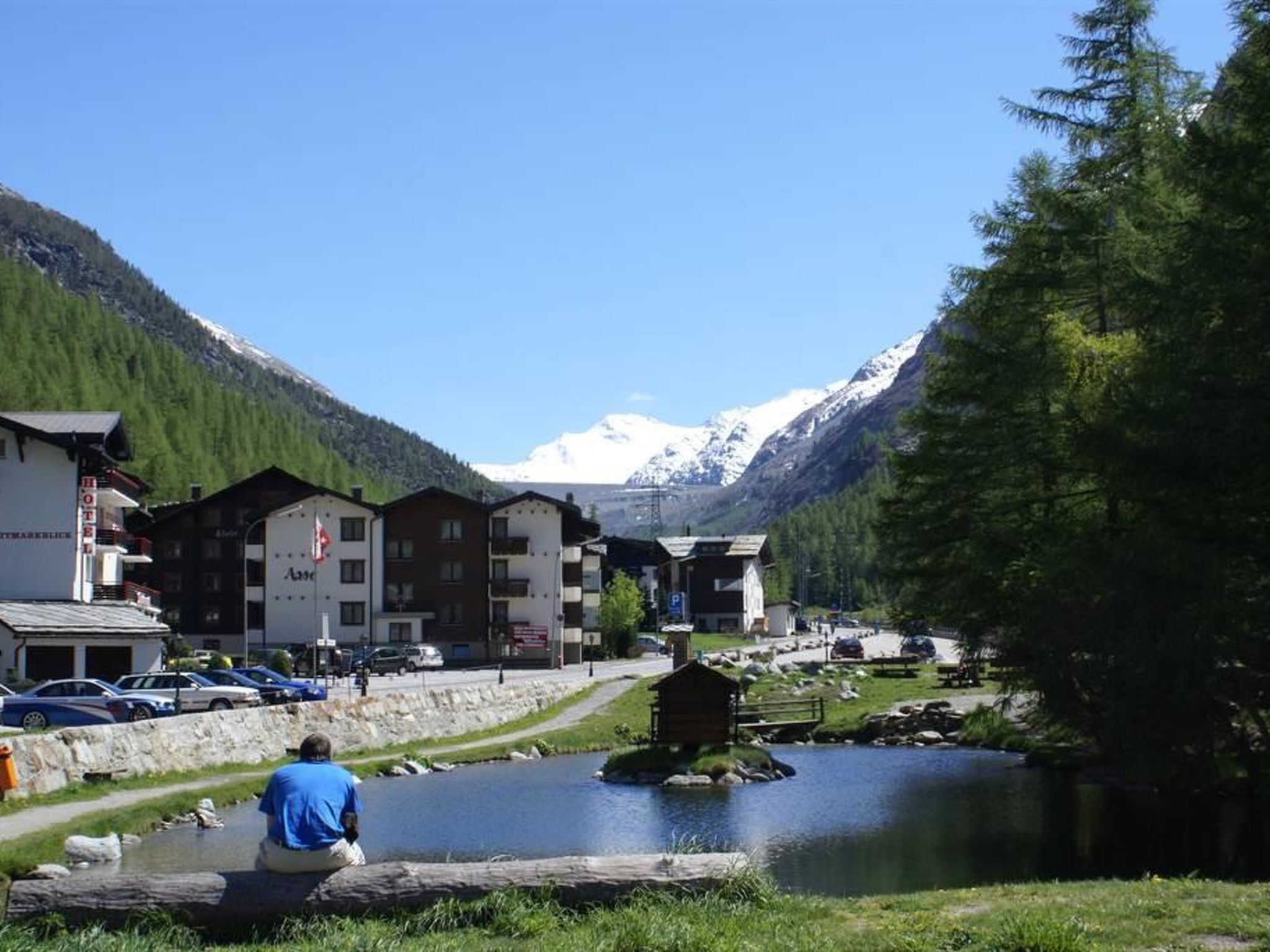 Chalet Alpenrösli Appartement/Fewo Alpenrösli 10-Bettwohnung Nr. 1 - Buiten