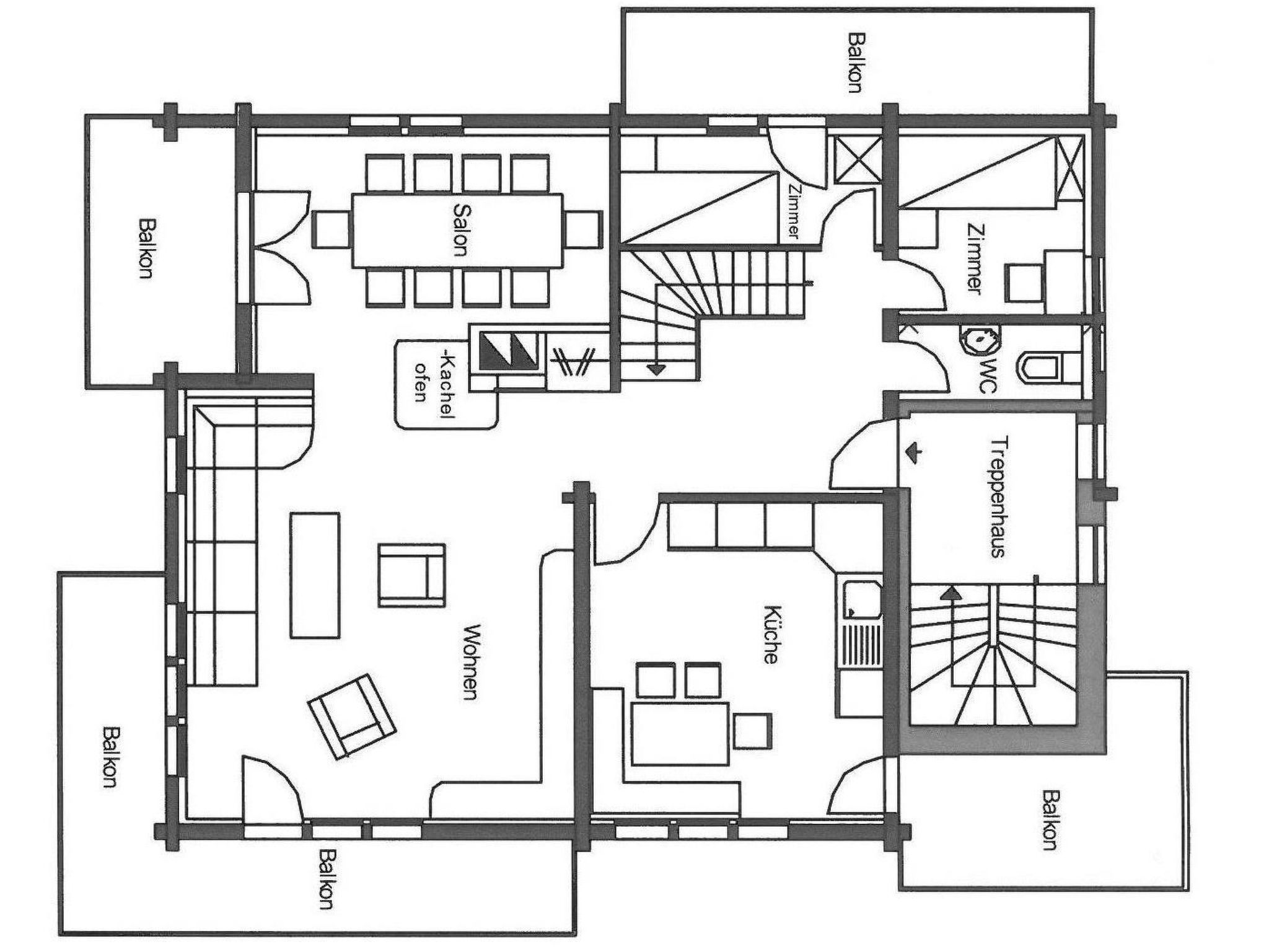 Chalet Alpenrösli Appartement/Fewo Alpenrösli 10-Bettwohnung Nr. 1 - Image-tags.info