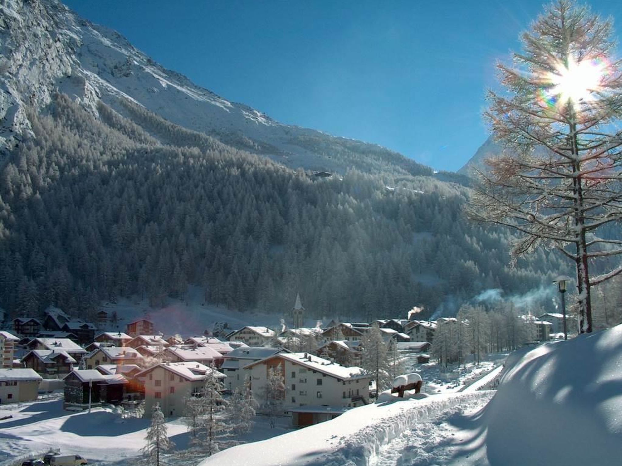 Chalet Alpenrösli Appartement/Fewo Alpenrösli 7-Bettwohnung Nr. 7 - Buiten