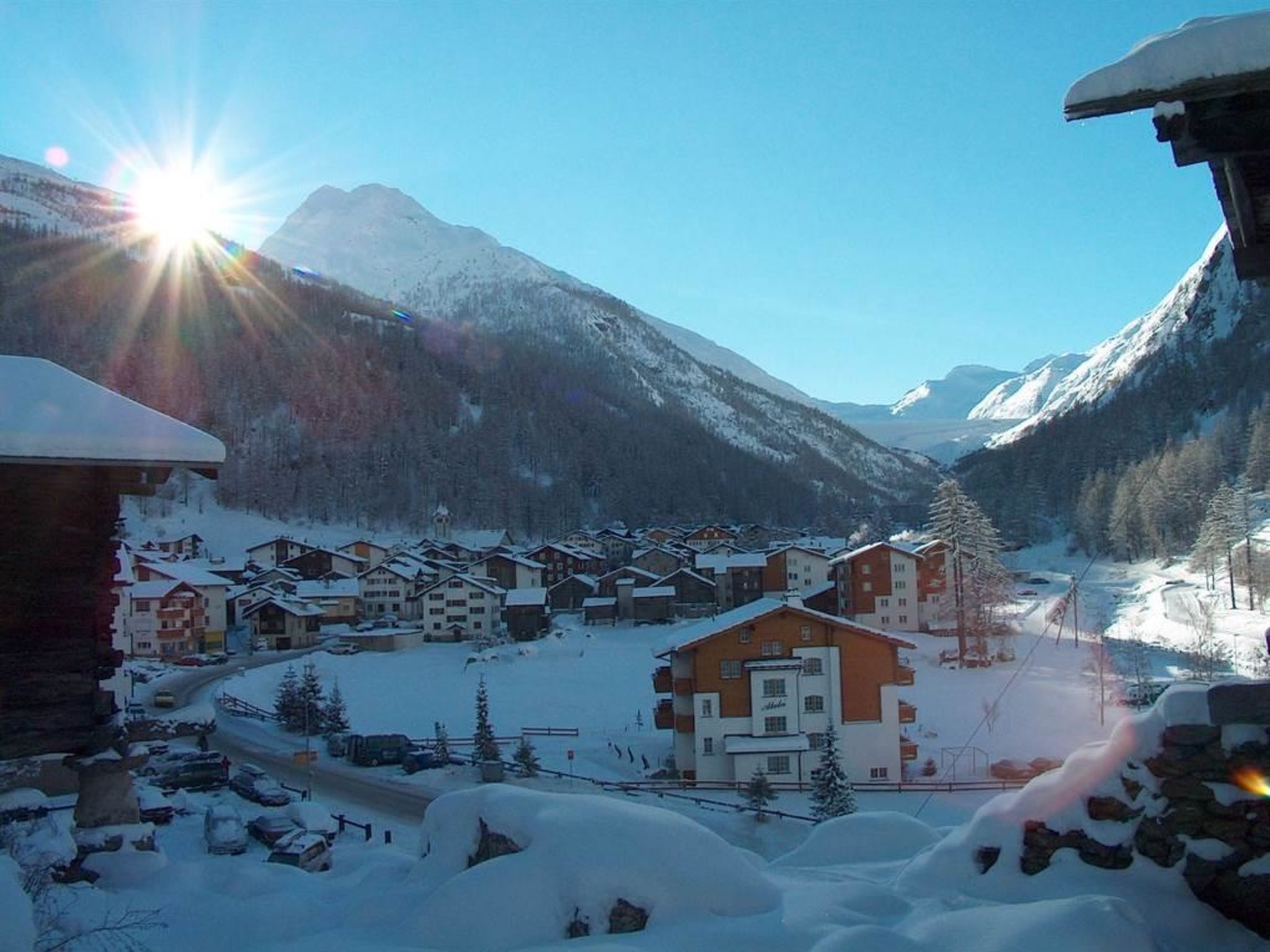 Chalet Alpenrösli Appartement/Fewo Alpenrösli 7-Bettwohnung Nr. 7 - Buiten
