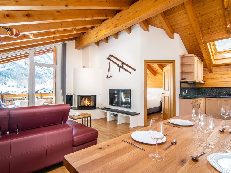 Chateau Penthouse Apartment in Saas-Fee