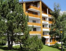 Apollo 3: Modern Alpenappartement voor 8 personen, centraal in Saas-Fee - thumbnail 1