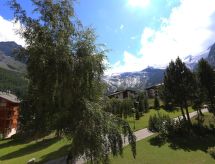 Apollo 11: Centraal appartement in Saas-Fee met balkon en panoramisch uitzicht - thumbnail 3