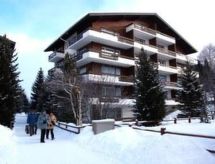 Knusse studio in Saas-Fee met panoramisch balkon en uitzicht op bergen - thumbnail 1