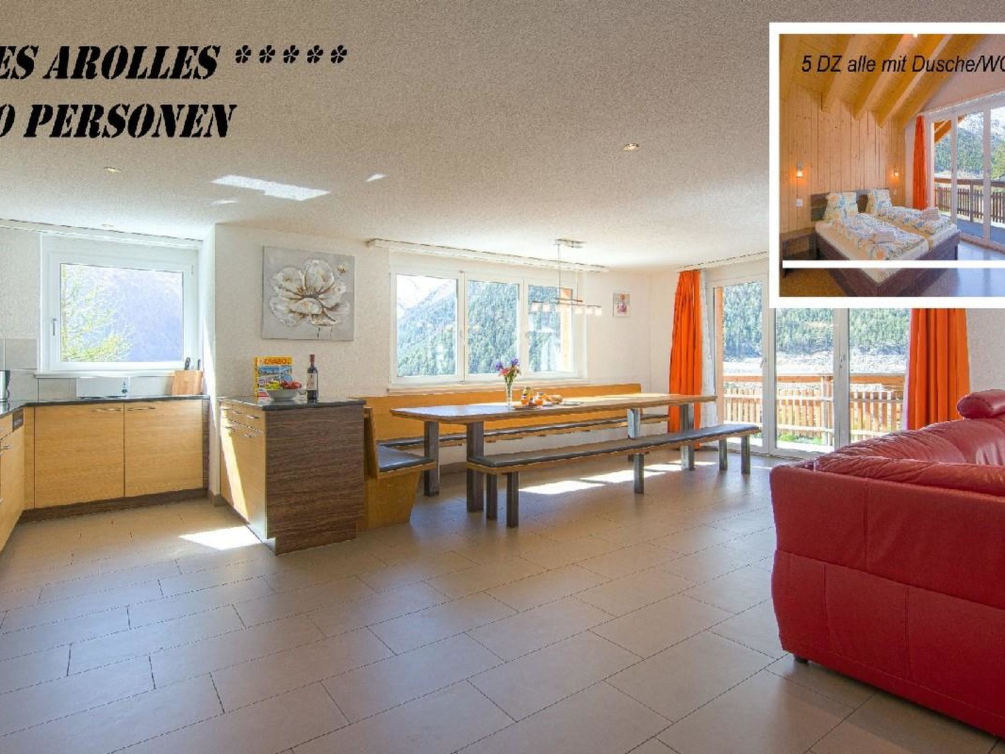 Chalet Les Arolles Appartement/Fewo 10-Bettwohnung