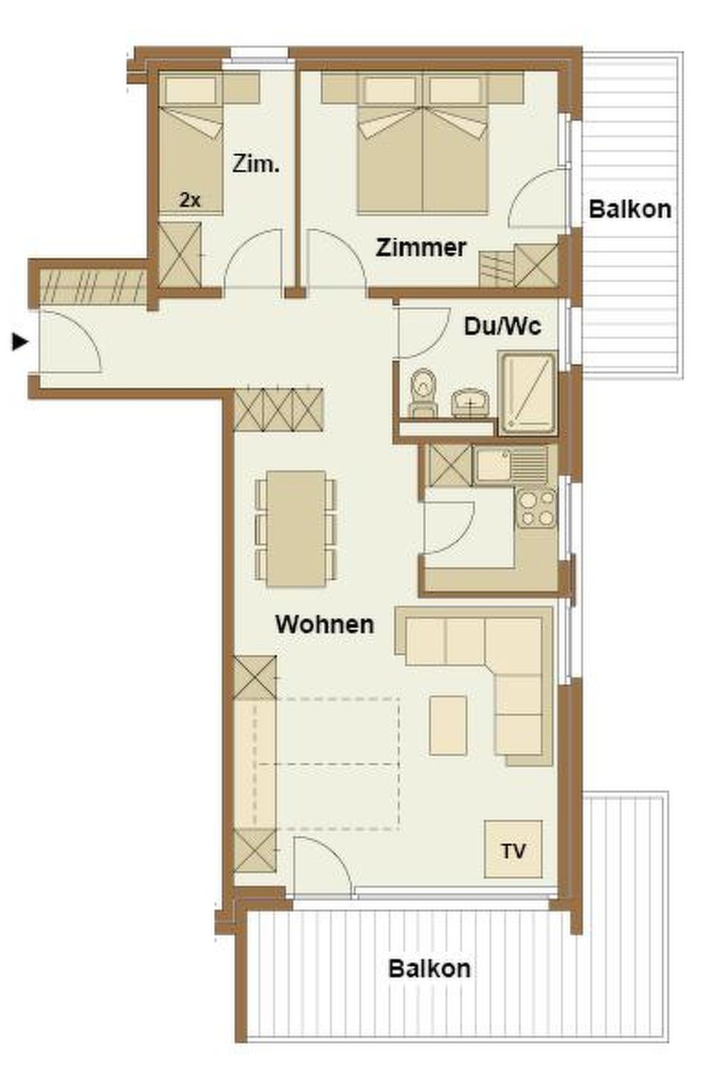 Photo of Haus Camillo Appartement/Fewo 6-Bettwohnung Nr. 14