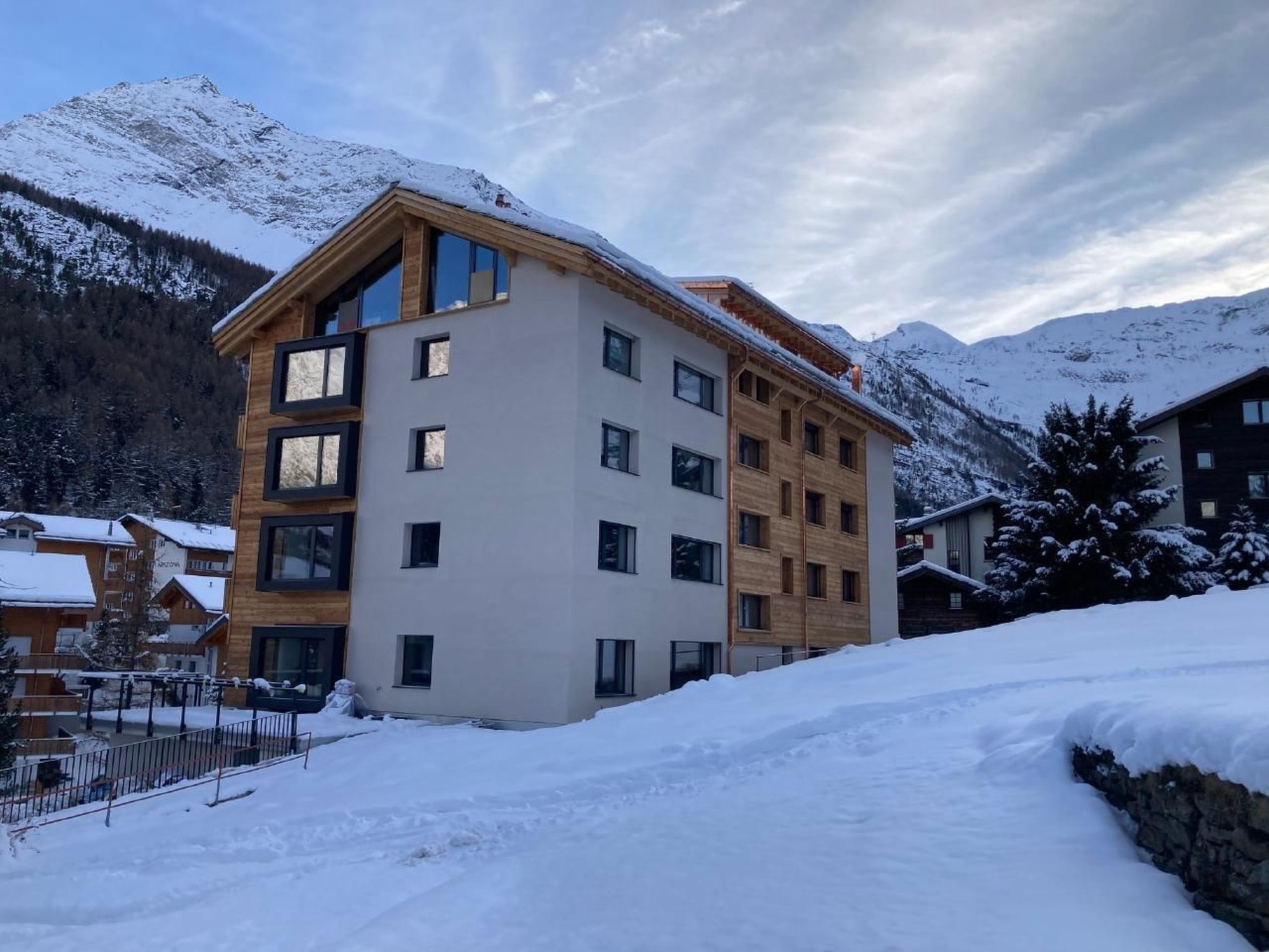 Riverside Astoria 3,5 Parterre-Whg Accommodation in Saas-Fee