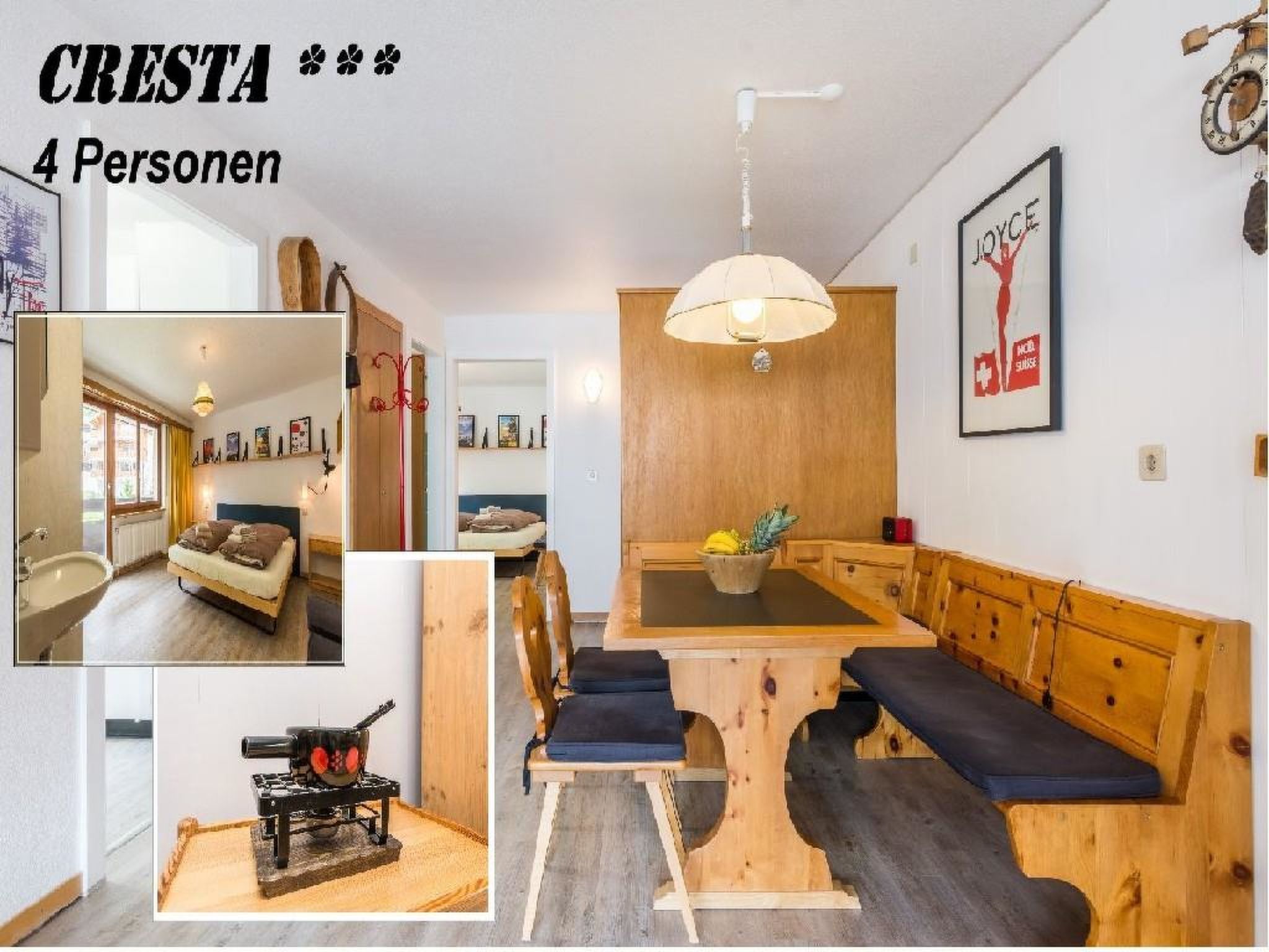 Cresta Appartement/Fewo 4-Bettwohnung Nr. 6