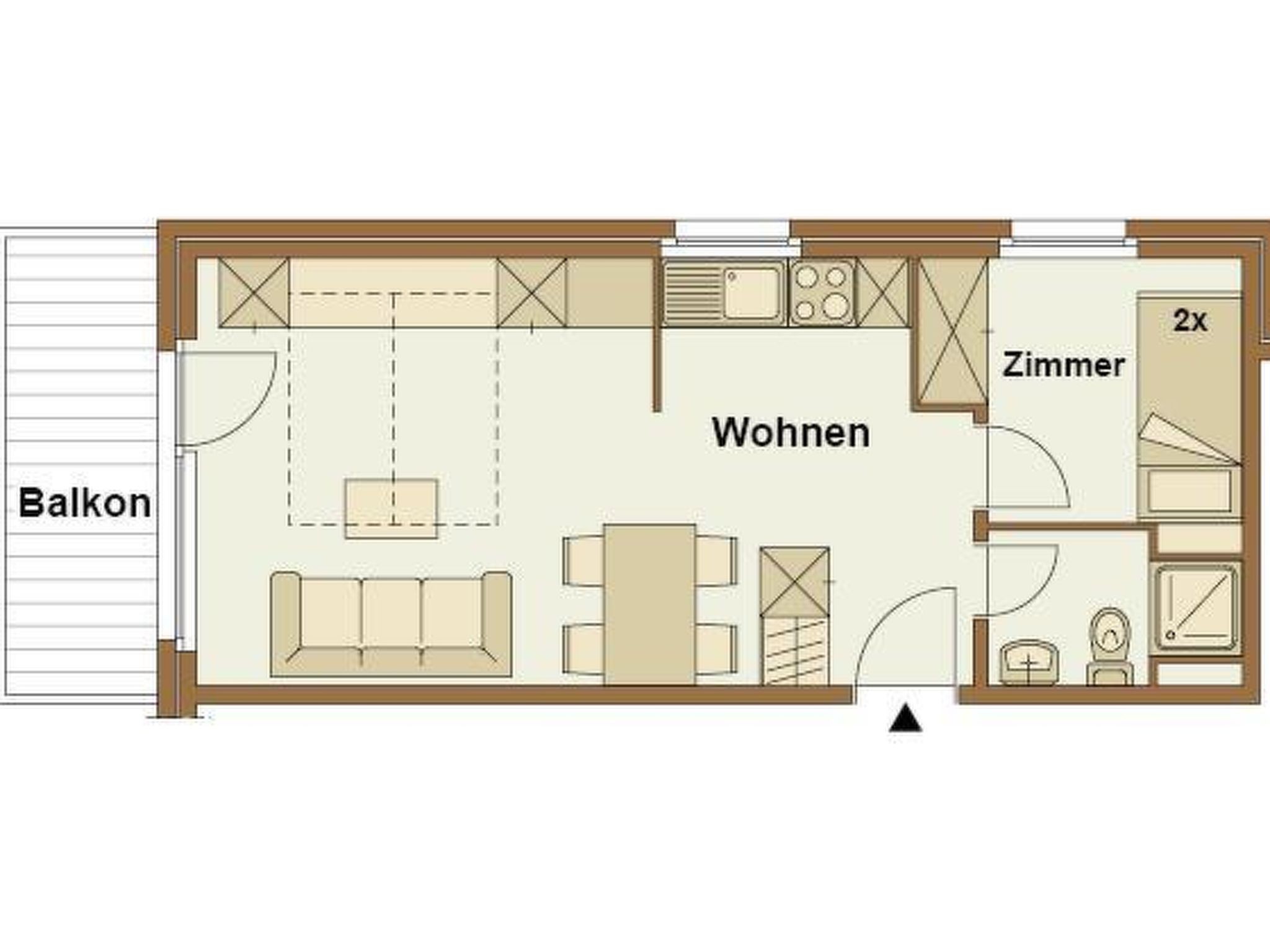 Photo of Haus Camillo Appartement/Fewo 4-Bettwohnung Nr. 8