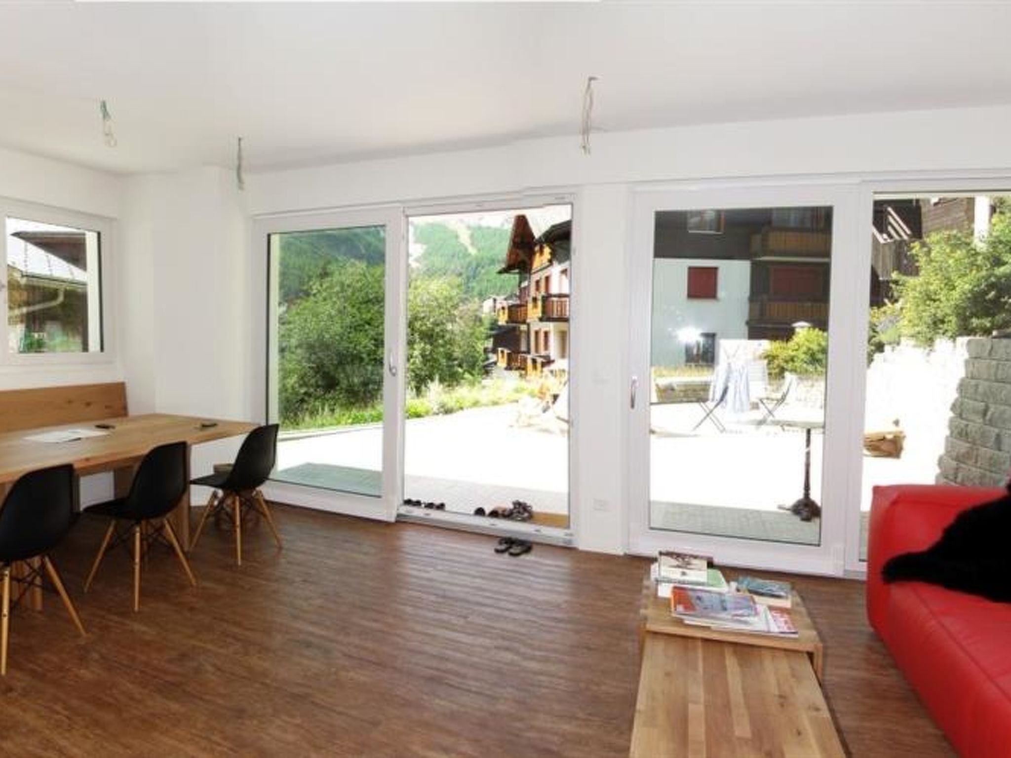 Dolomit Appartement/Fewo, Dusche und Bad, WC, 2 Schlafräume 5-Bettwohnung EG
