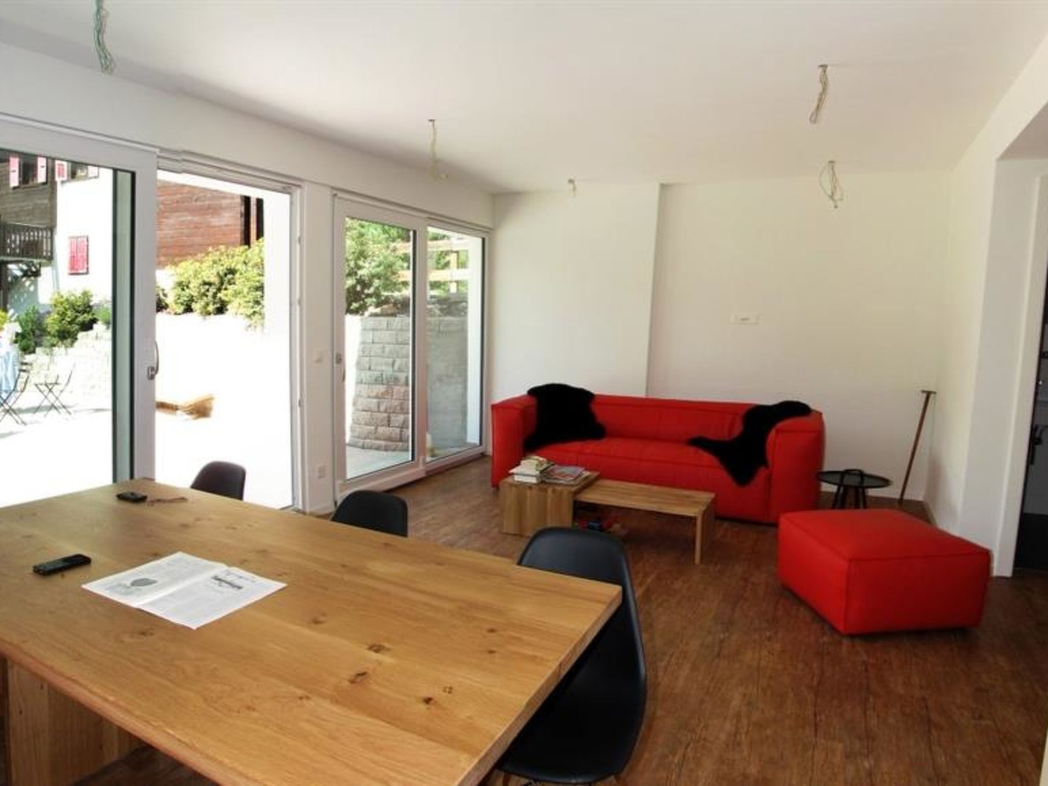 Dolomit Appartement/Fewo, Dusche und Bad, WC, 2 Schlafräume 5-Bettwohnung EG