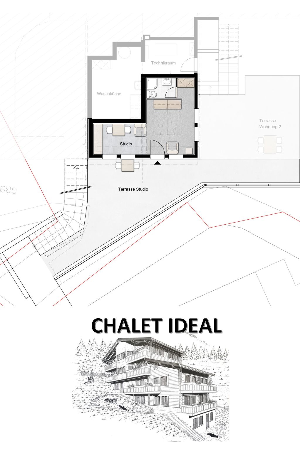 Photo of Chalet Ideal Appartement/Fewo 2-Bettwohnung Nr. 1