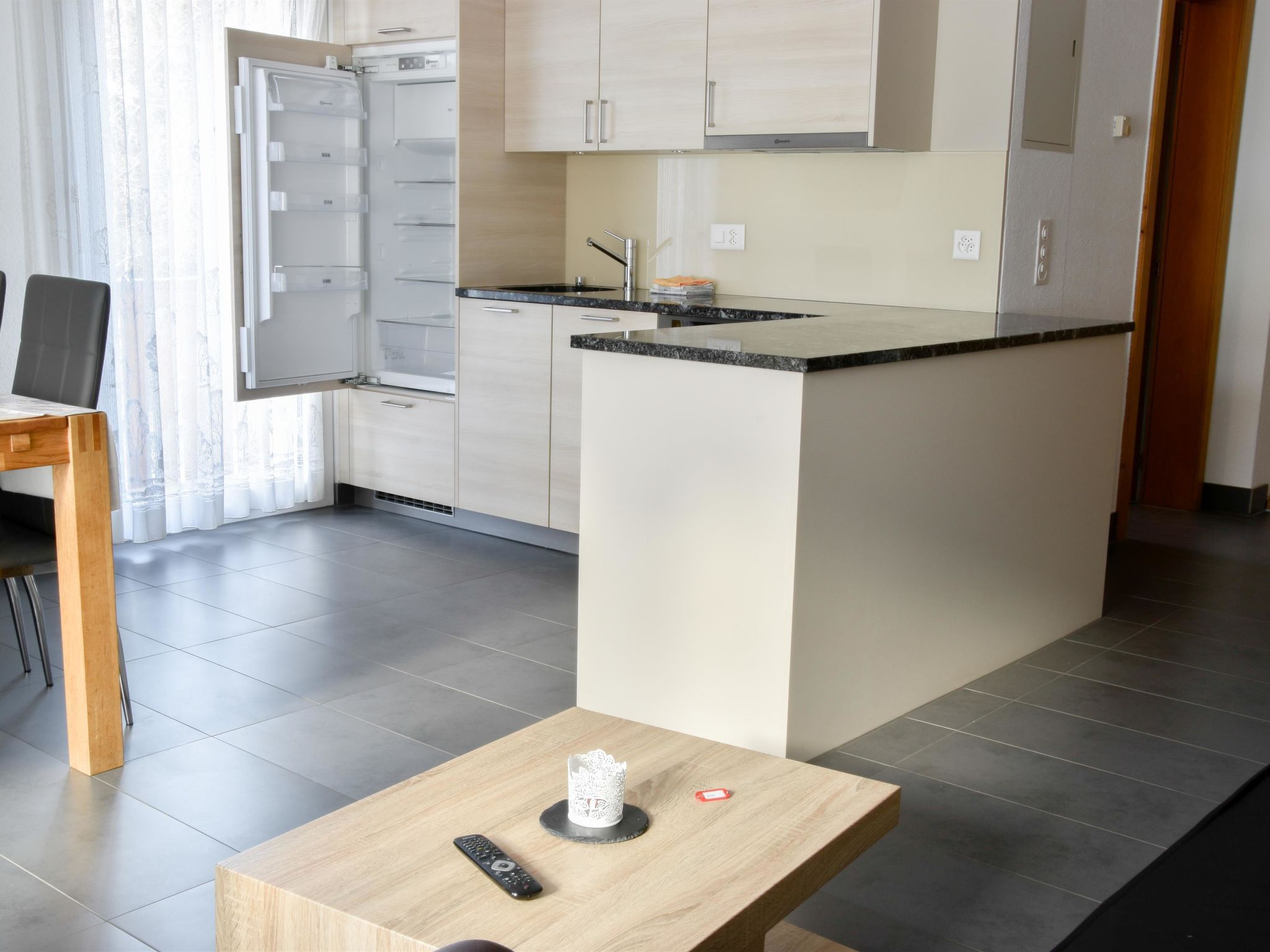Amasaas Appartement/Fewo, Dusche und Bad, WC, 2 Schlafräume 5-Bettwohnung Nr. 2