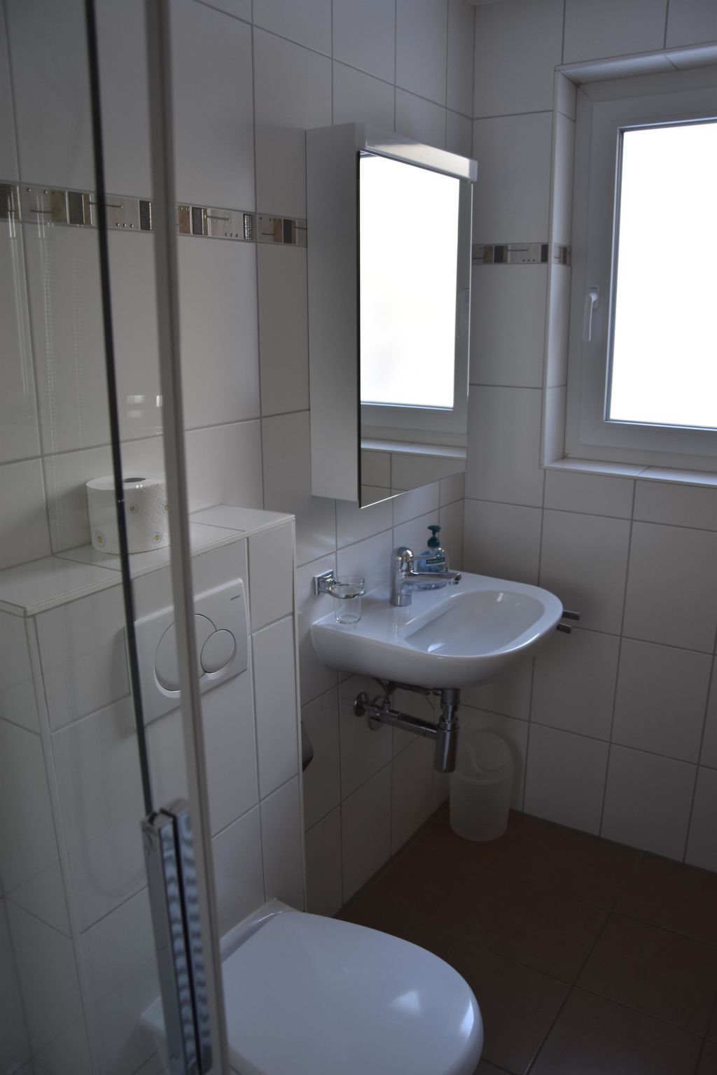 Amasaas Appartement/Fewo, Dusche und Bad, WC, 2 Schlafräume 5-Bettwohnung Nr. 2 - Drinnen