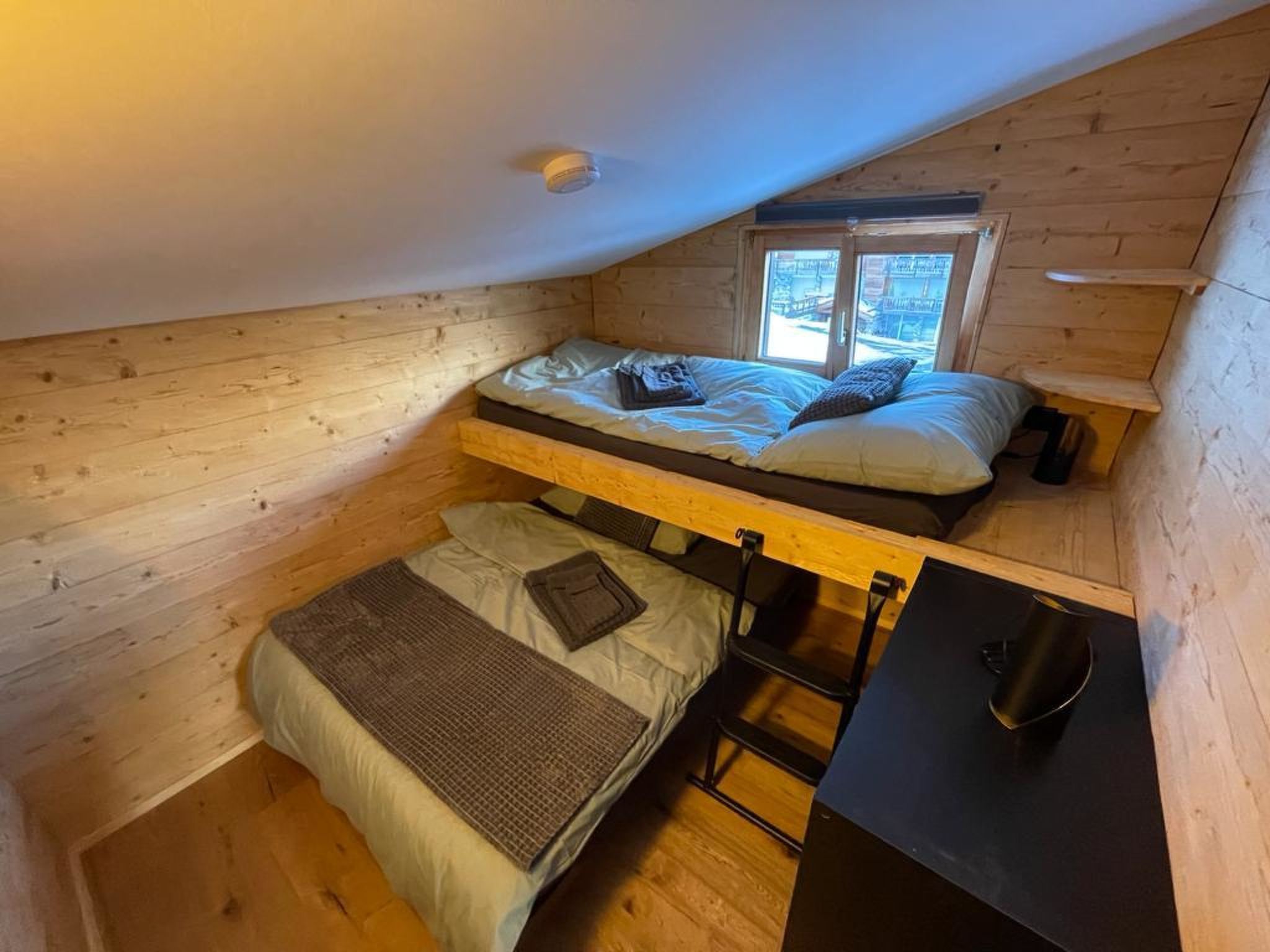 Chalet Talblick Appartement/Fewo 4-Bettwohnung OG - Dedans
