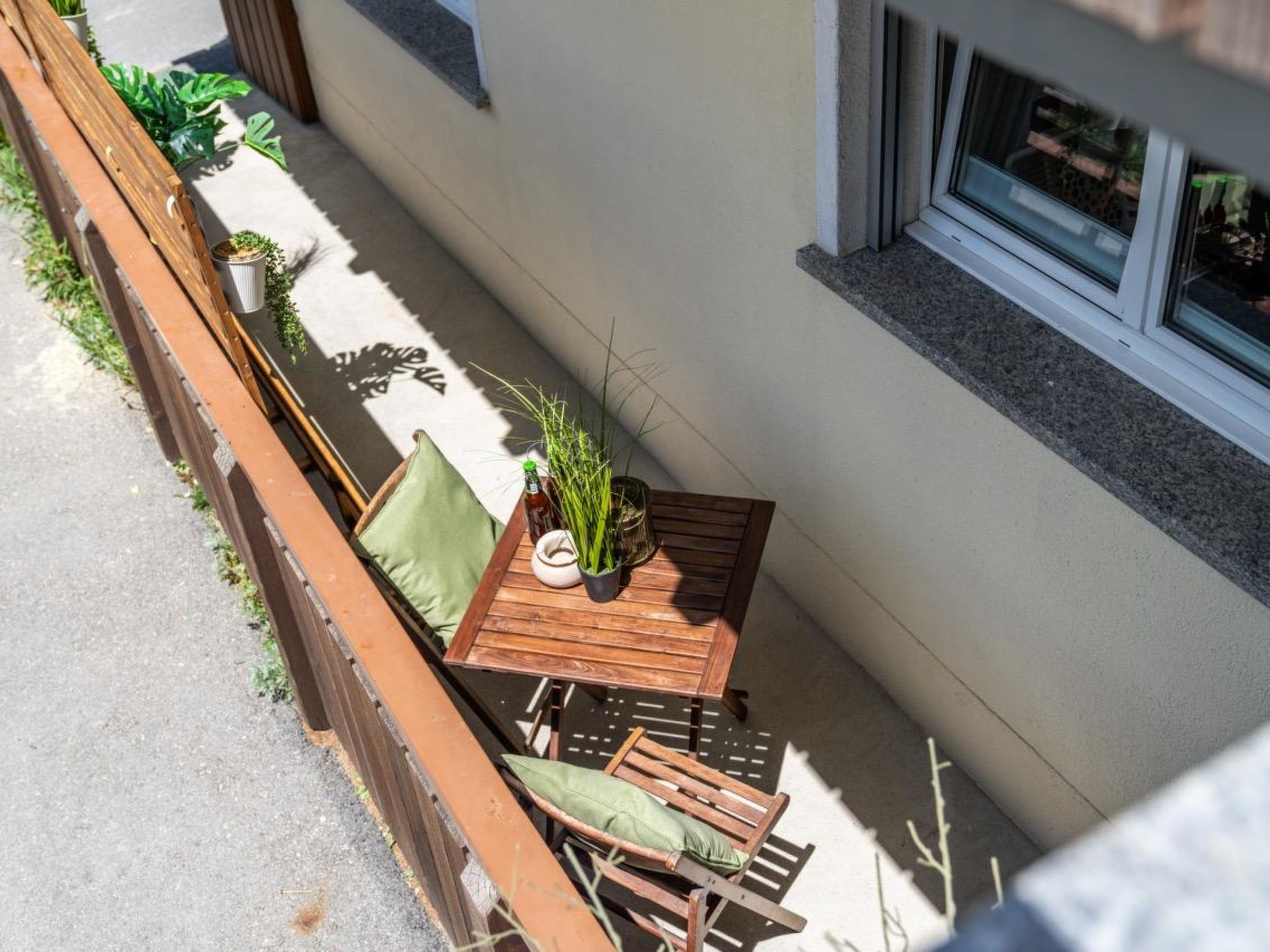 Falke EG Appartement/Fewo Greenspot Apartment - Draußen