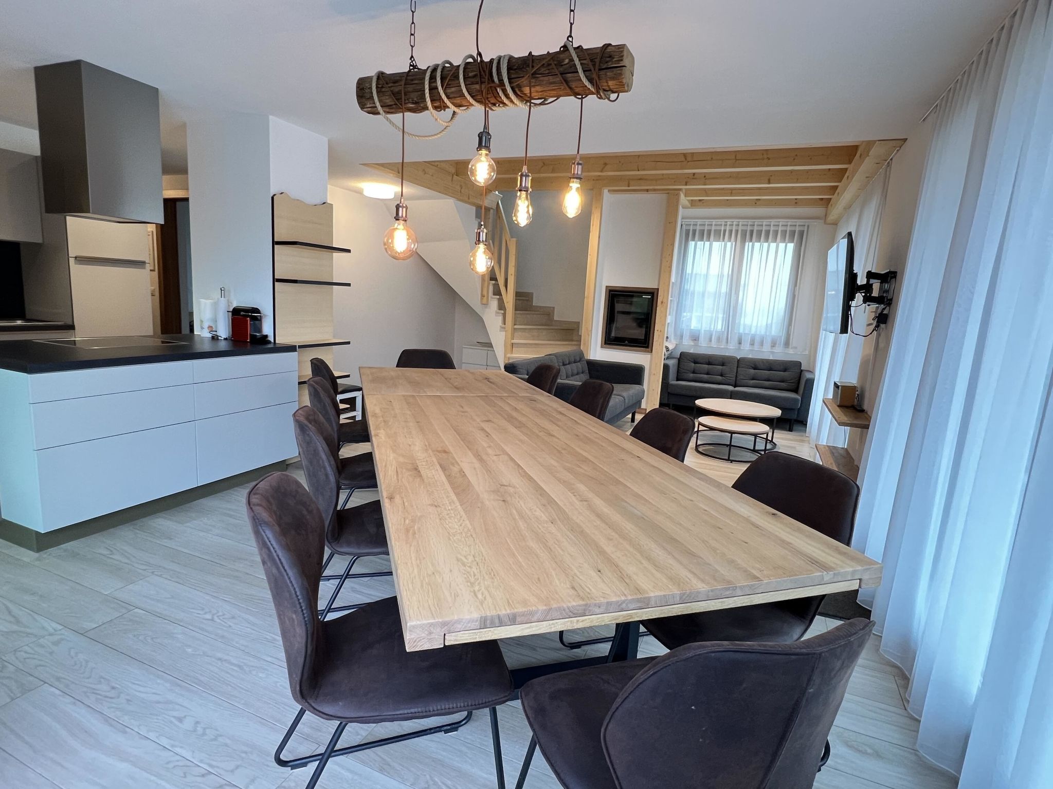 Chalet Pinacle 32 B Appartement/Fewo 8-Bettwohnung - Drinnen