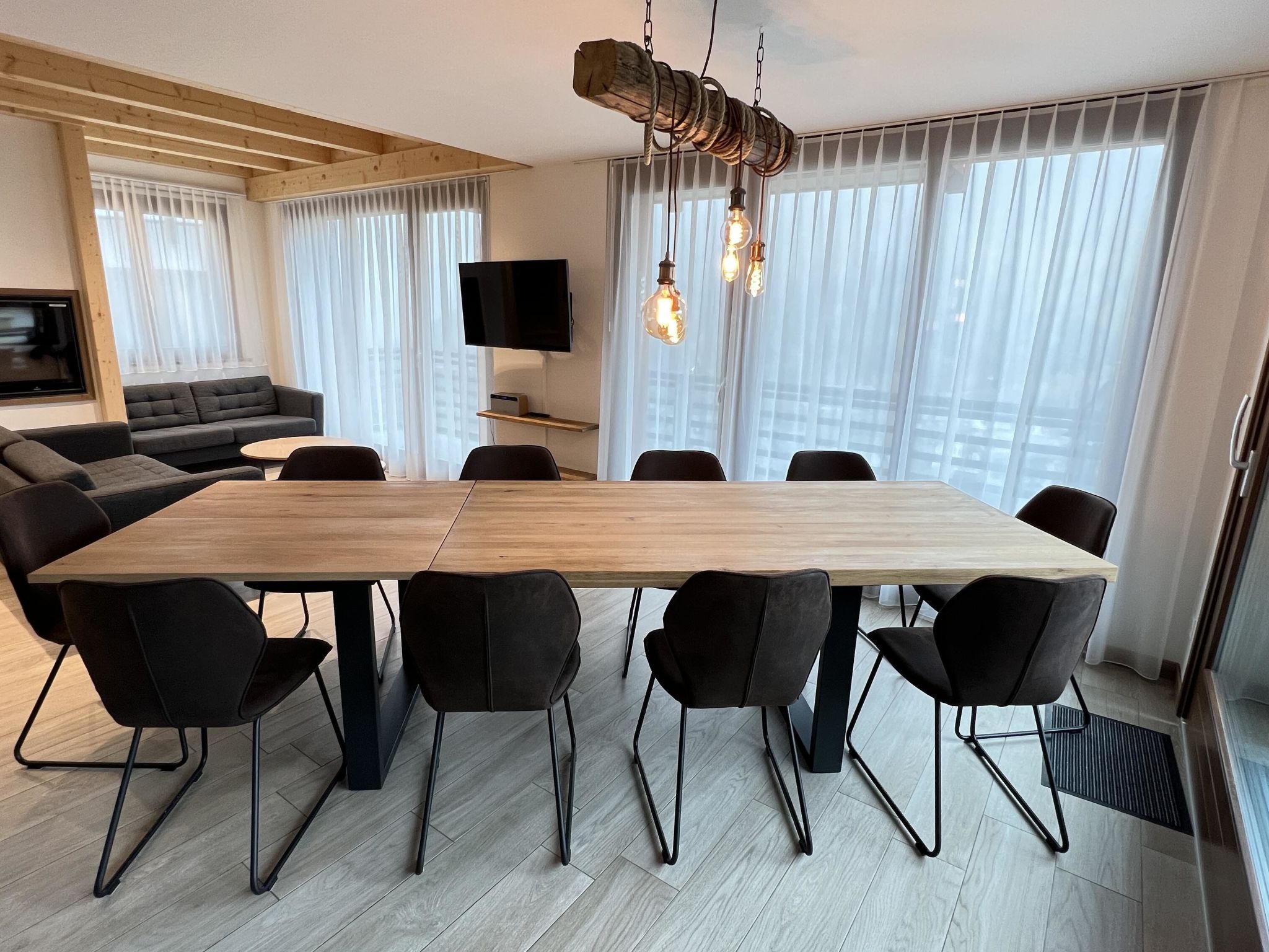 Chalet Pinacle 32 B Appartement/Fewo 8-Bettwohnung - Drinnen