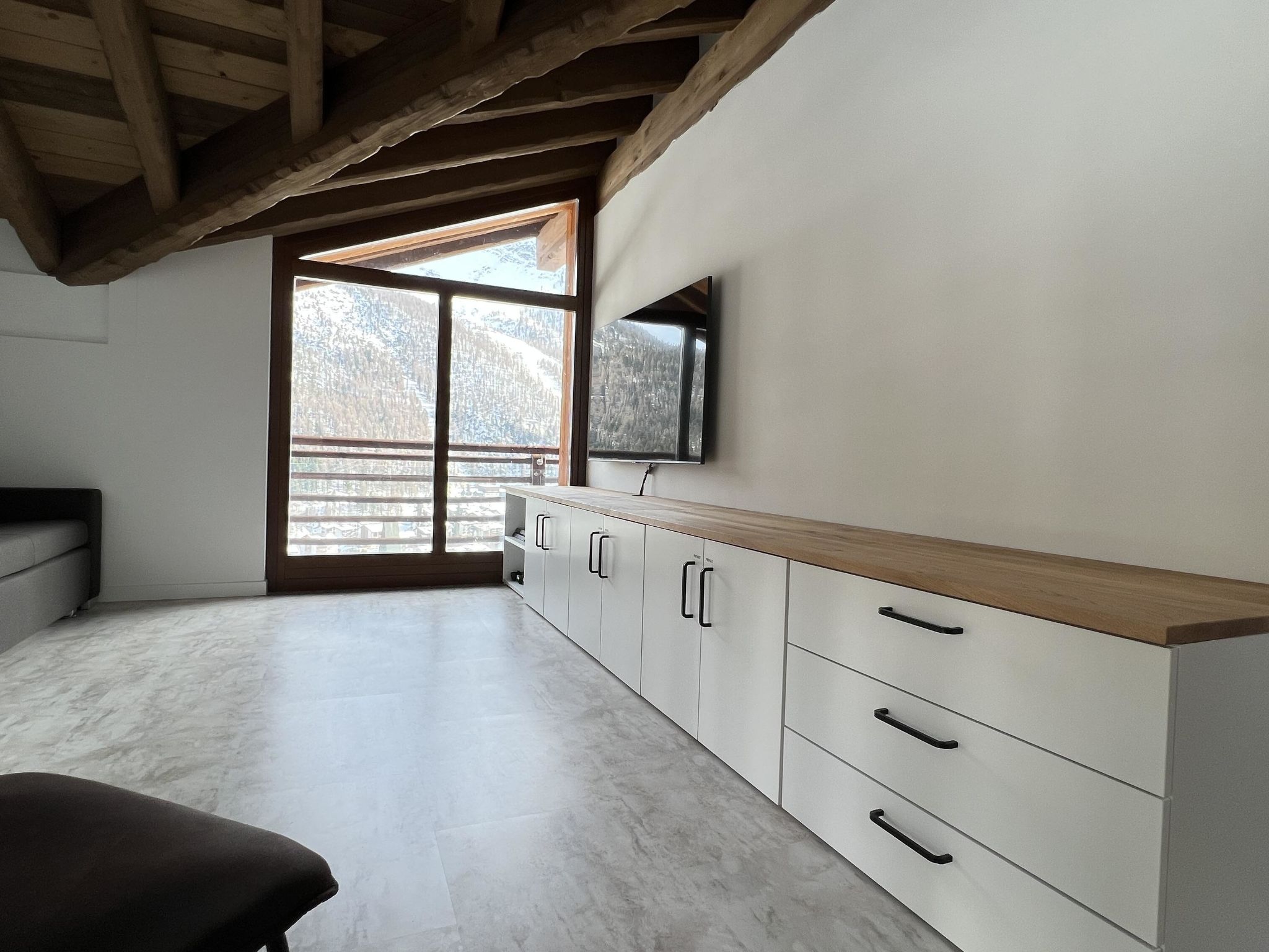 Chalet Pinacle 32 B Appartement/Fewo 8-Bettwohnung - Drinnen
