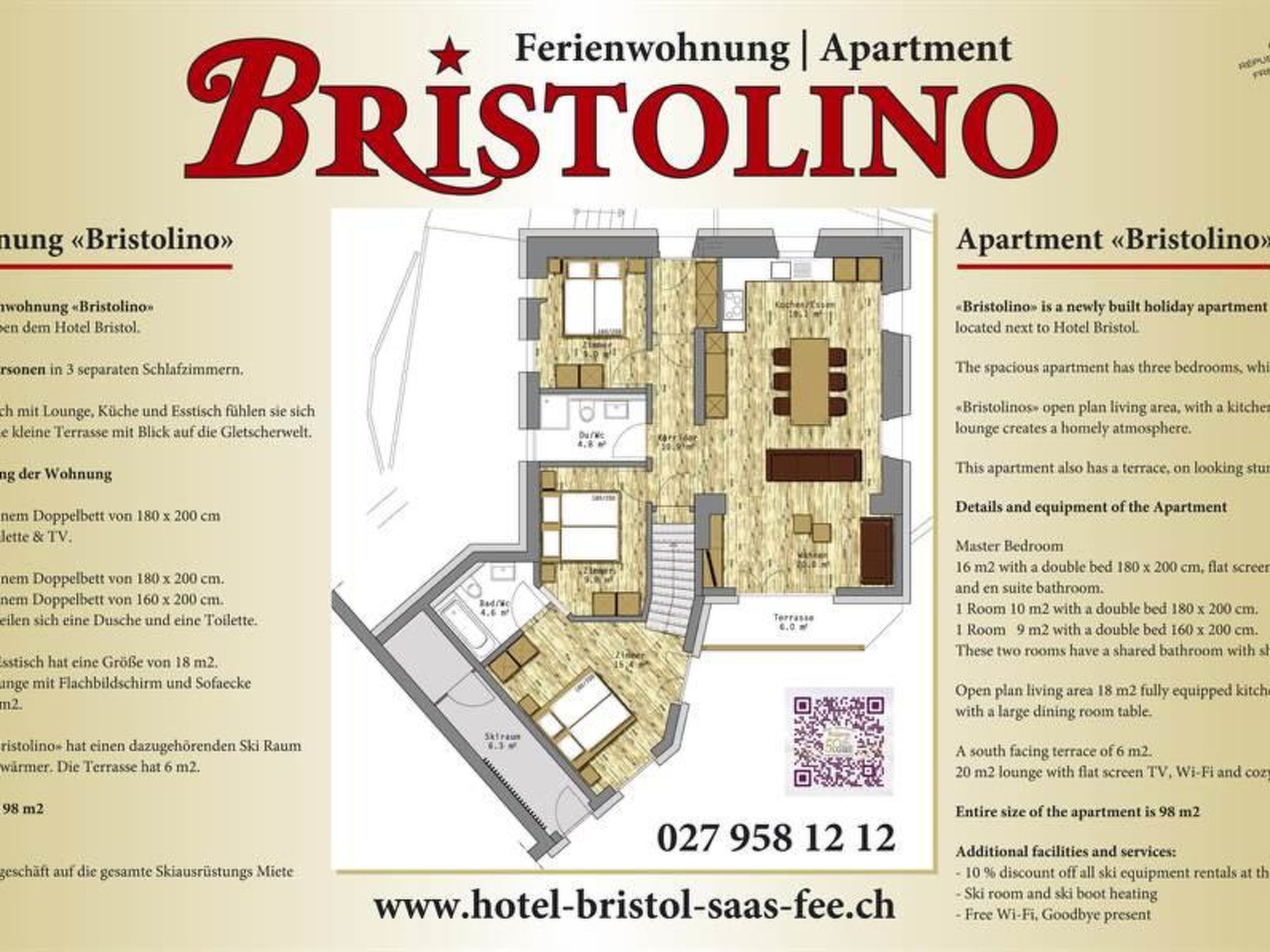 Photo of Apartment Bristolino Appartement/Fewo, Dusche, WC, Terrasse