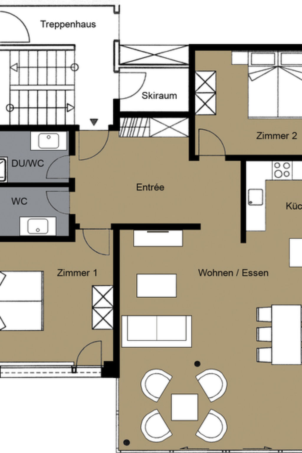 Photo of Adonis Appartement/Fewo, Dusche oder Bad, WC 4-Bettwohnung