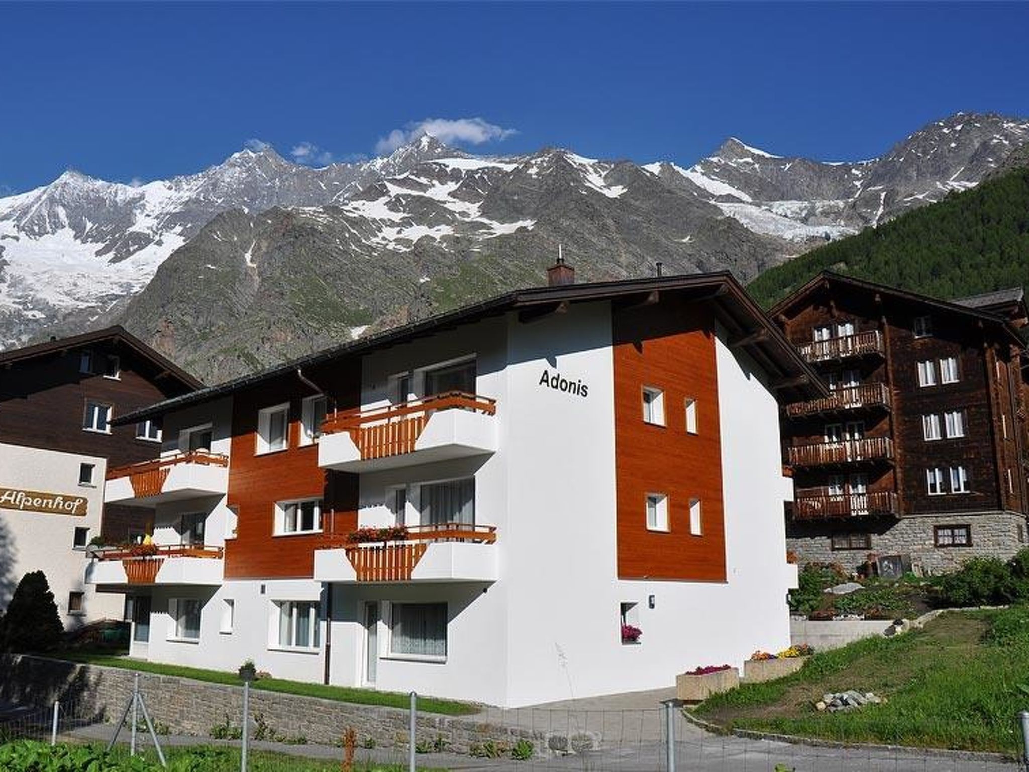 Adonis Appartement/Fewo, Dusche oder Bad, WC 4-Bettwohnung