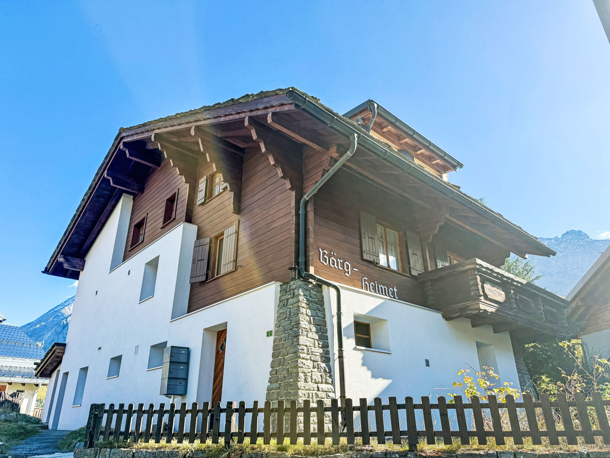 Chalet Bärgheimet - Draußen