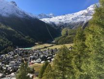 Knusse studio Mikado in Saas-Fee, direct aan de skipiste en centraal gelegen - thumbnail 4