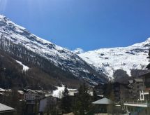 Knusse studio Mikado in Saas-Fee, direct aan de skipiste en centraal gelegen - thumbnail 6