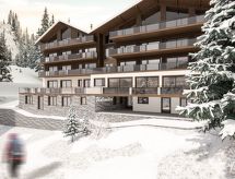 Panoramisch 3½-kamerappartement in het hart van Saas-Fee - thumbnail 1