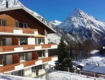 Knus 3-kamer appartement in Saas-Fee met vrij uitzicht op de bergen - thumbnail 1