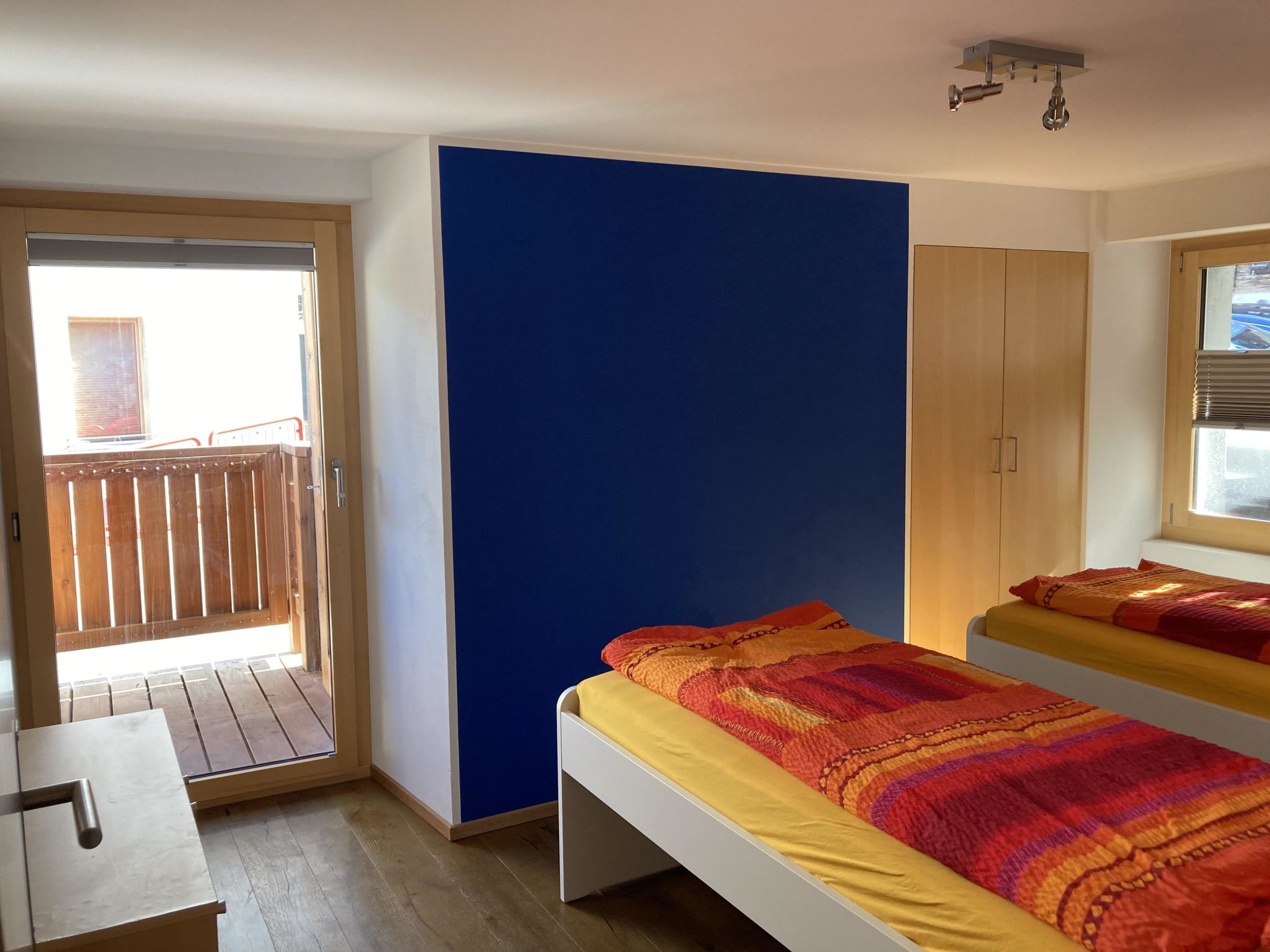 Ferienwohnung Dorfbrunnu Appartement/Fewo, Dusche, WC 4-Bettwohnung, Dusche, WC - Binnen